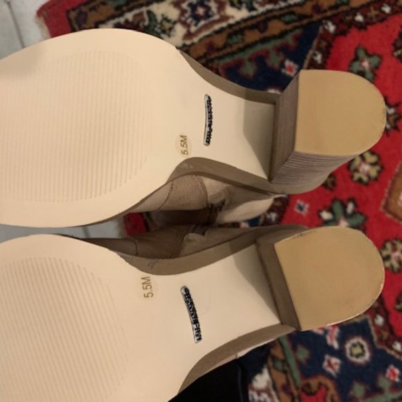 Size 5.5 Gianni Bini Leather Boots NIB - Picture 4 of 8